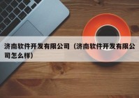 济南软件开发有限公司（济南软件开发有限公司怎么样）