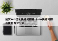 延安seo优化关键词排名（seo关键词排名优化专业公司）